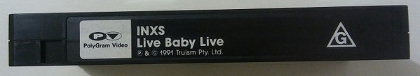 INXS : Live Baby Live (VHS, PAL)