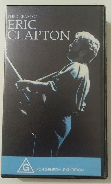 Eric Clapton : The Cream Of Eric Clapton (VHS, PAL)