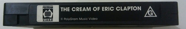 Eric Clapton : The Cream Of Eric Clapton (VHS, PAL)