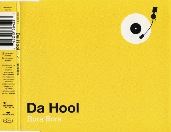 Da Hool : Bora Bora (CD, Maxi)