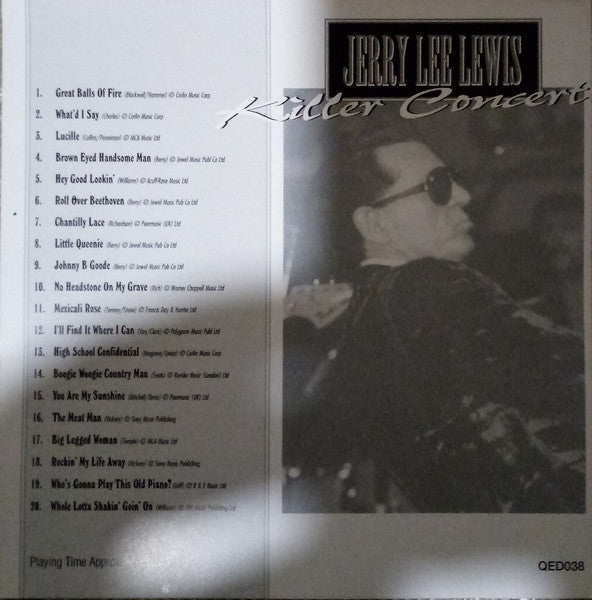 Jerry Lee Lewis : Killer Concert (CD, Comp)