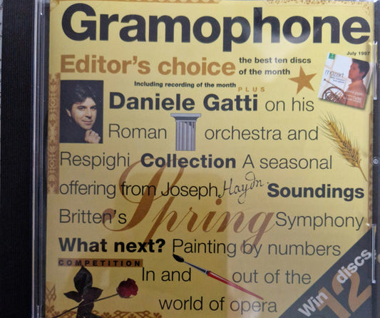 Various : Gramophone Editor's Choice July 1997 (CD, Comp, Smplr)