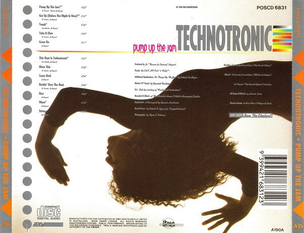 Technotronic : Pump Up The Jam (CD, Album)