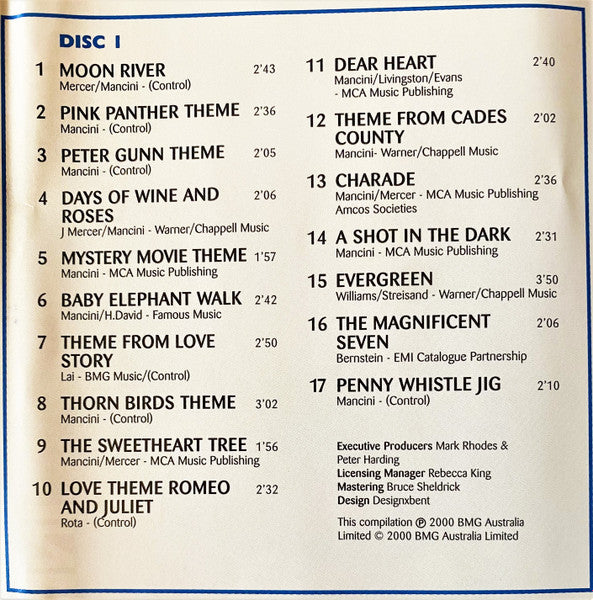 Henry Mancini : Legendary Henry Mancini (3xCD, Comp)