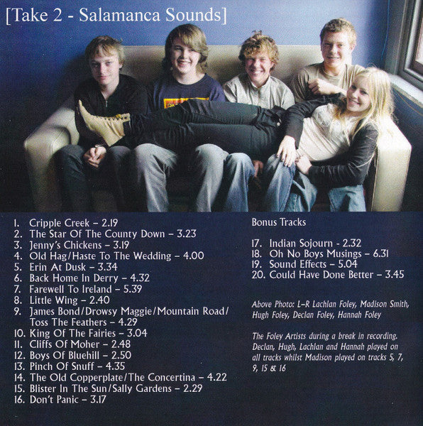 The Foley Artists : Take 2 - Salamanca Sounds (CD, Album)
