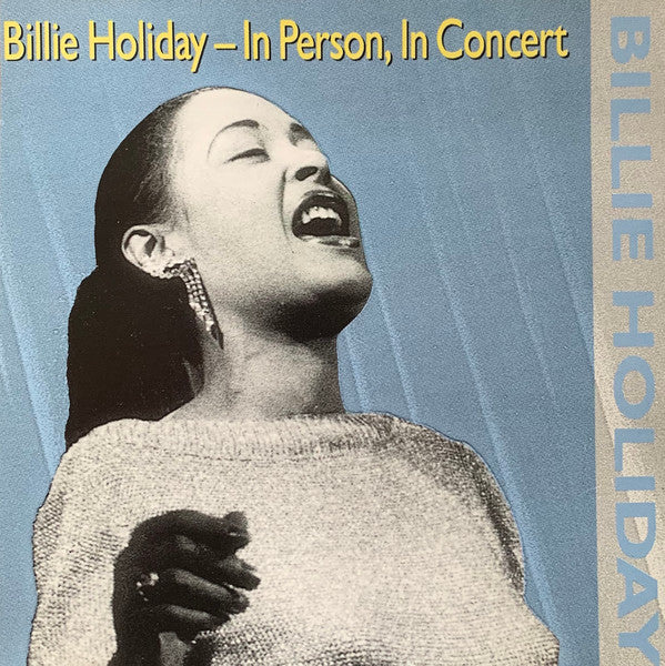 Billie Holiday : In Person, In Concert (CD, Comp)