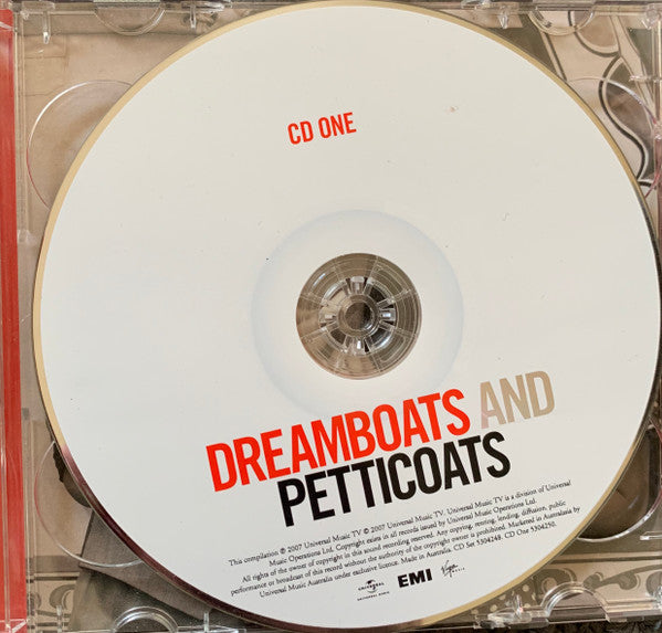 Various : Dreamboats And Petticoats (2xCD, Comp)
