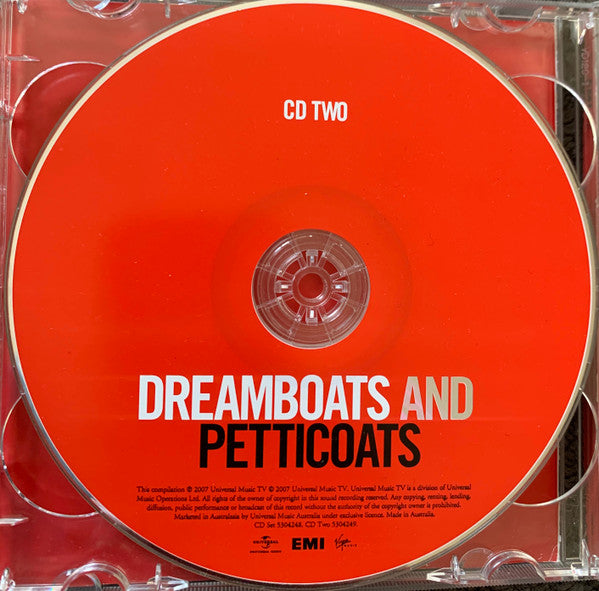 Various : Dreamboats And Petticoats (2xCD, Comp)