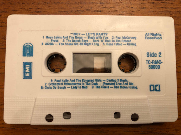 Various : 1987 Let's Party (Cass, Comp)