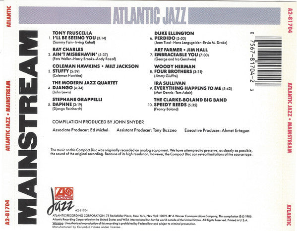 Various : Mainstream (CD, Comp, Club)