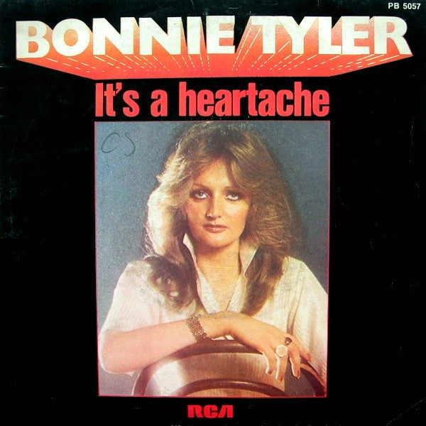 Bonnie Tyler : It's A Heartache (7", Single)
