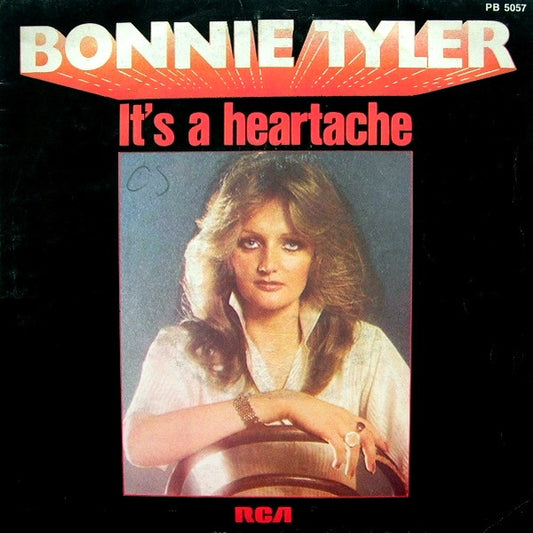 Bonnie Tyler : It's A Heartache (7", Single)