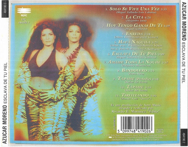 Azucar Moreno : Esclava De Tu Piel (CD, Album)