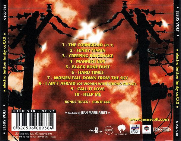 Jesus Volt : Electro Button Funky CoXXX (CD, Album, RE, Sli)