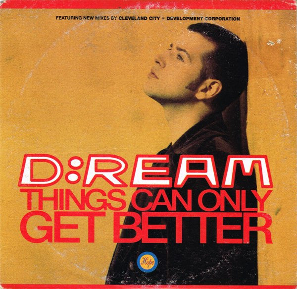 D:Ream : Things Can Only Get Better (CD, Maxi, Car)