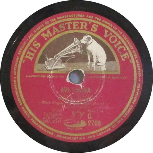 Gracie Fields : Ave Maria / Medley Of Film Waltz Songs (Shellac, 12")