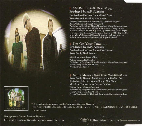 Everclear : AM Radio (CD, Single)