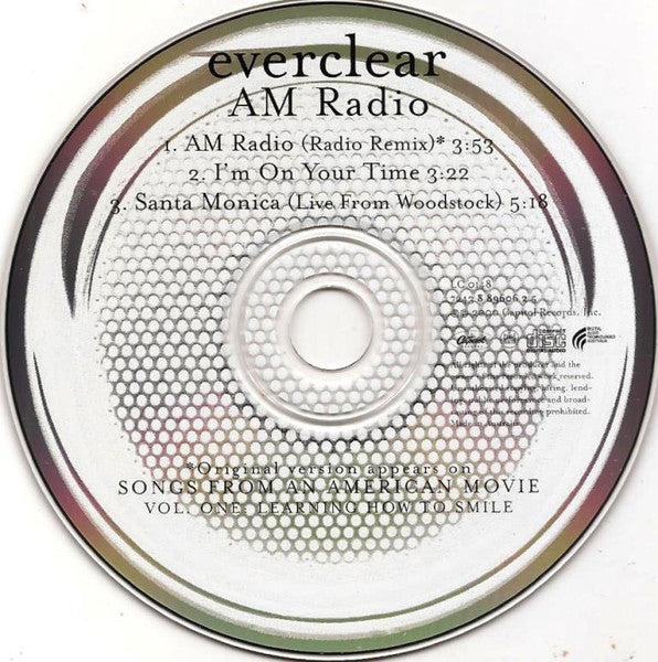 Everclear : AM Radio (CD, Single)
