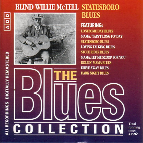 Blind Willie McTell : Statesboro Blues (CD, Comp, RM)
