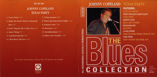 Johnny Copeland : Texas Party (CD, Comp, RM)