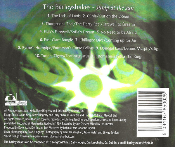 The Barleyshakes : Jump At The Sun  (CD, Album)