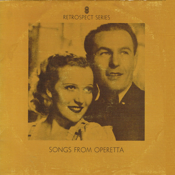 Marta Eggerth, Jan Kiepura : Songs From Operetta (LP, Comp, Mono, Club)