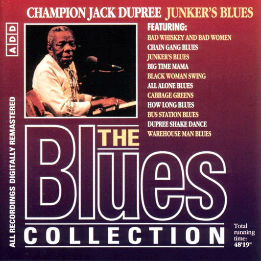 Champion Jack Dupree : Junker's Blues (CD, Comp, RM)