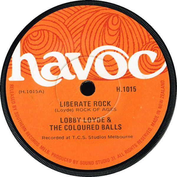Lobby Loyde & Coloured Balls : Liberate Rock (7", Single)