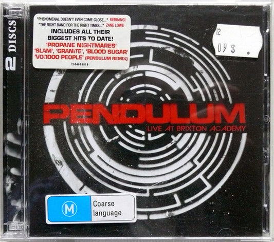 Pendulum (3) : Live At Brixton Academy (CD, Album + DVD-V, NTSC)