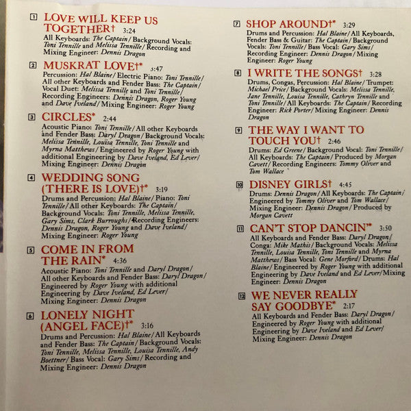 Captain And Tennille : Greatest Hits (CD, Comp, RE)