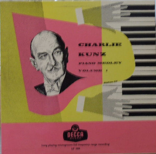 Charlie Kunz : Piano Medley Volume 4 (10", Album, Mono)