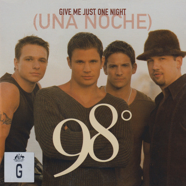 98 Degrees : Give Me Just One Night (Una Noche) (CD, Single, Enh, Car)