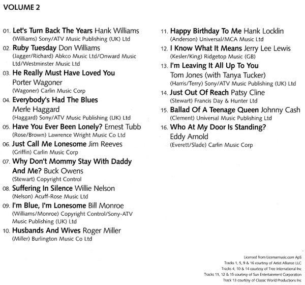 Various : Country (3xCD, Comp)
