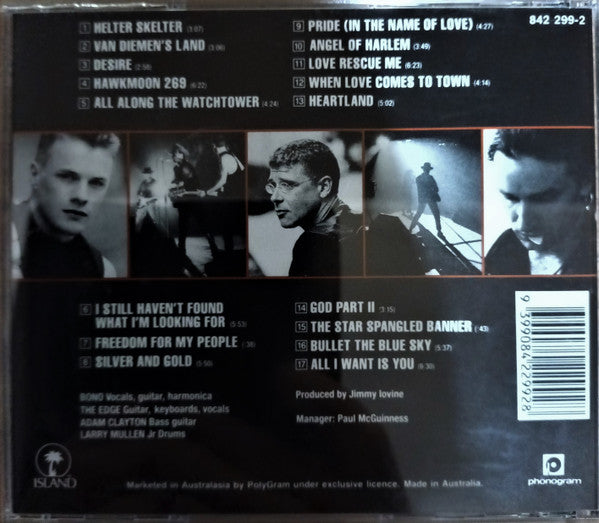 U2 : Rattle And Hum (CD, Album, RE, SMA)