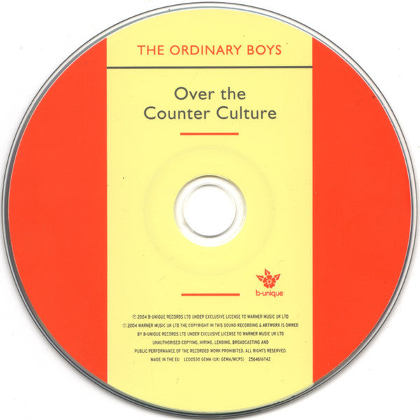 The Ordinary Boys : Over The Counter Culture (CD, Album)