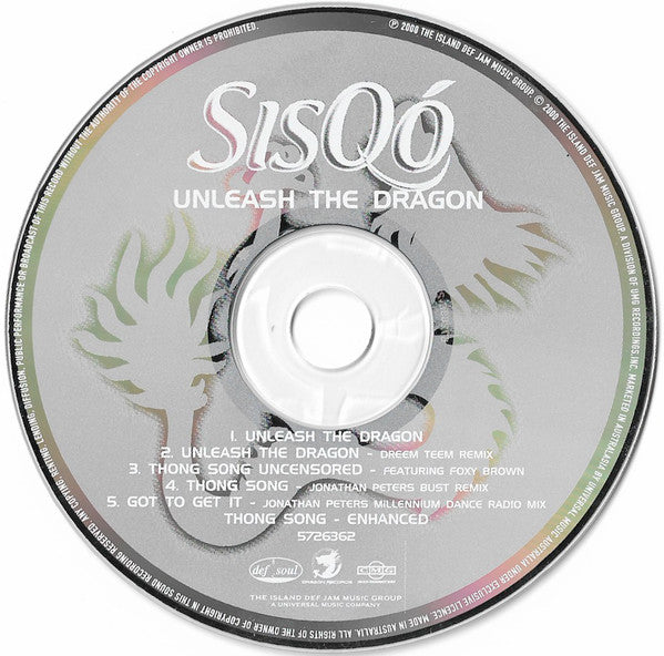 Sisqó* : Unleash The Dragon (CD, Maxi, Enh, CD2)