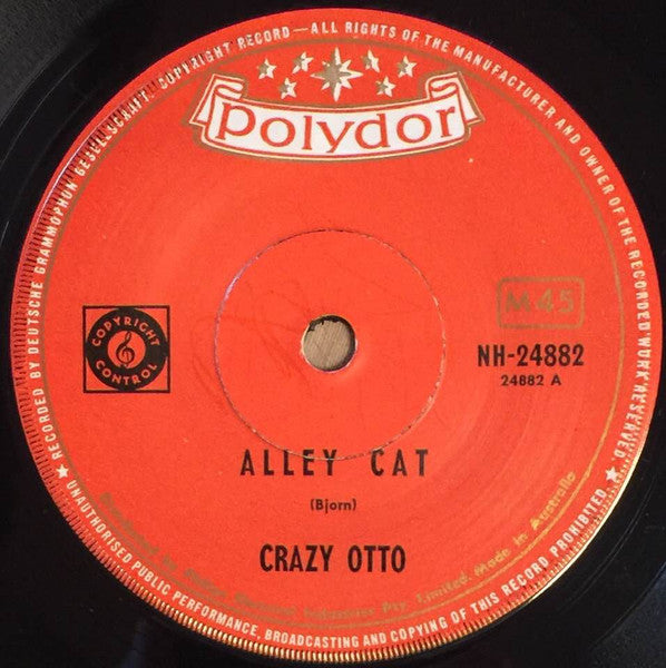 Der Schräge Otto : Alley Cat (7", Single)