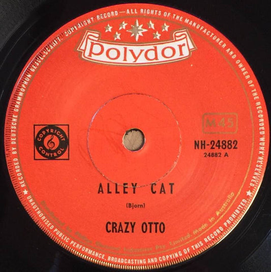 Der Schräge Otto : Alley Cat (7", Single)