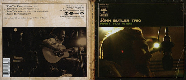The John Butler Trio : What You Want (CD, EP, Enh)