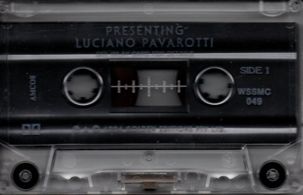 Luciano Pavarotti : Presenting - Luciano Pavarotti (Cass)