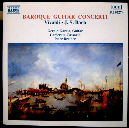 Antonio Vivaldi • Johann Sebastian Bach / Gerald Garcia / Camerata Cassovia / Peter Breiner : Baroque Guitar Concerti (CD)