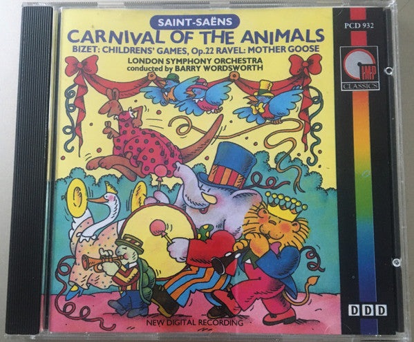 Camille Saint-Saëns, London Symphony Orchestra  Conducted By Barry Wordsworth : Carnival Of The Animals (CD, Album)
