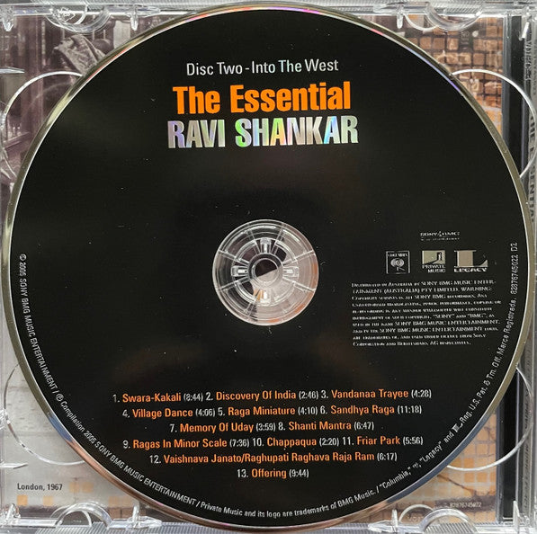 Ravi Shankar : The Essential Ravi Shankar (2xCD, Comp)