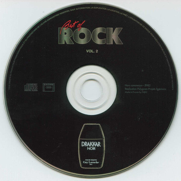 Various : Drakkar Noir - Best Of Rock Vol. 2 (CD, Comp, Promo)