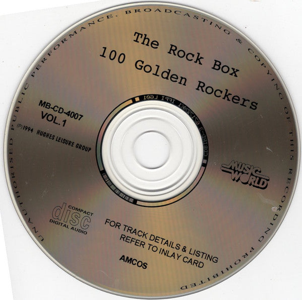 Various : The Rock Box 100 Golden Rockers (4xCD, Comp, Mono)
