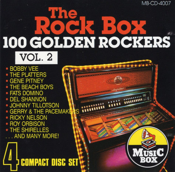 Various : The Rock Box 100 Golden Rockers (4xCD, Comp, Mono)