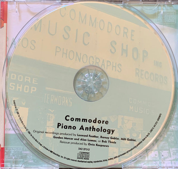 Various : Commodore Piano Anthology (CD, Comp)