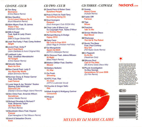 Various : Hed Kandi Presents... World Series London (2xCD, Mixed + CD, Comp)