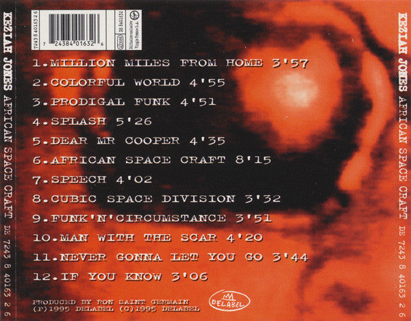 Keziah Jones : African Space Craft (CD, Album)