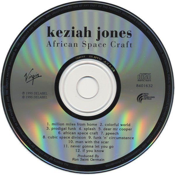Keziah Jones : African Space Craft (CD, Album)